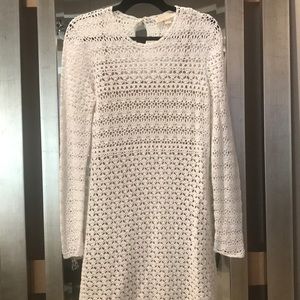 Ivory knit dress